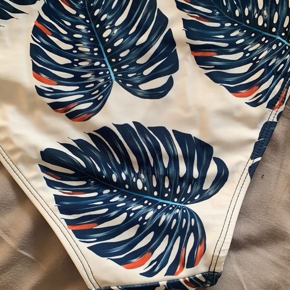 SHEIN blue ruffle bikini 0X - Picture 7 of 9